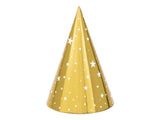 Partyhattar Stars guld
