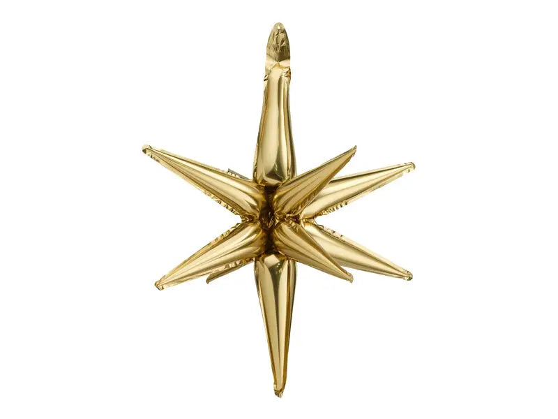 3d foil balloon star 105cm gold