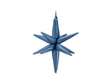 3d foil balloon star 50cm navy blue