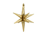 3d foil balloon star 70cm gold