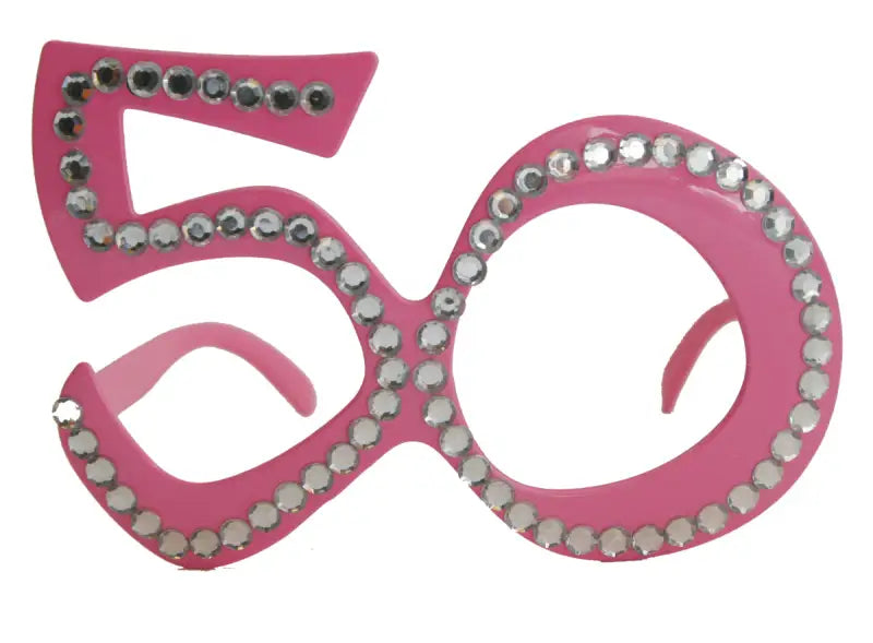 50 år av rosa glasögon med diamantram