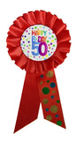 50 års grattis på födelsedagen dots rosette