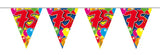 75 år med slinger balloons - 10 meter