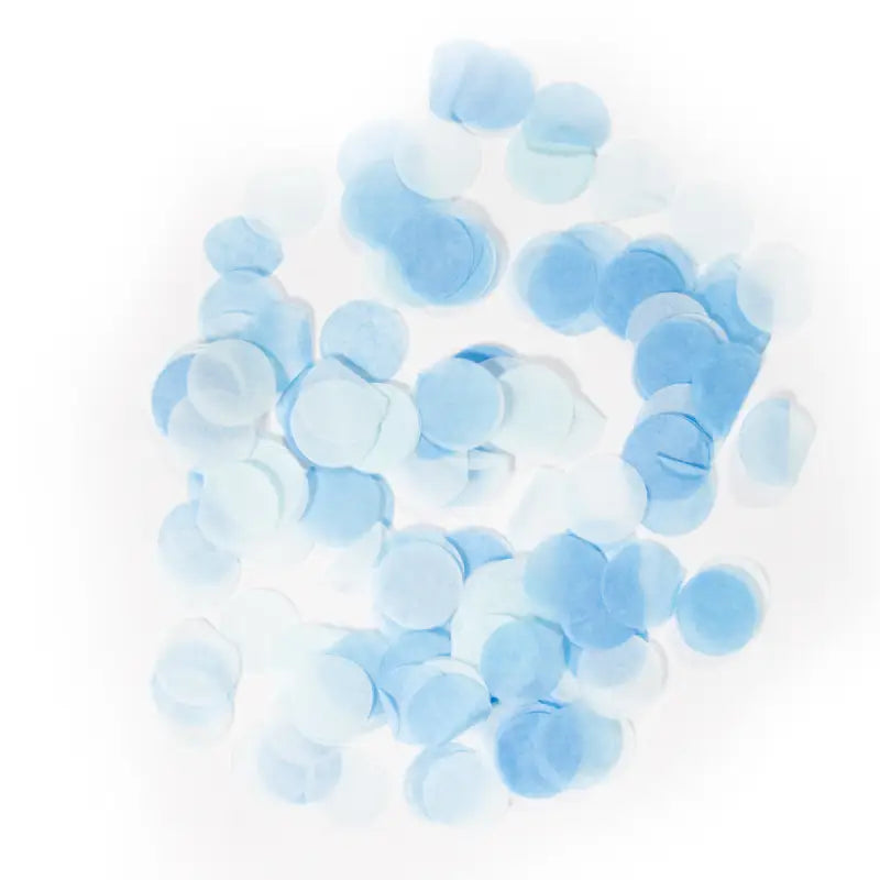 Baby blue confetti large - 14 gram