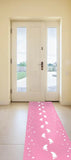 Baby pink birth runner 2,5 meter x 53 cm