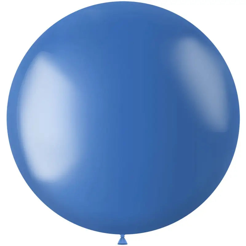 Ballong XL Radiant Metallisk - 78 cm - Kunglig blå - Ballong