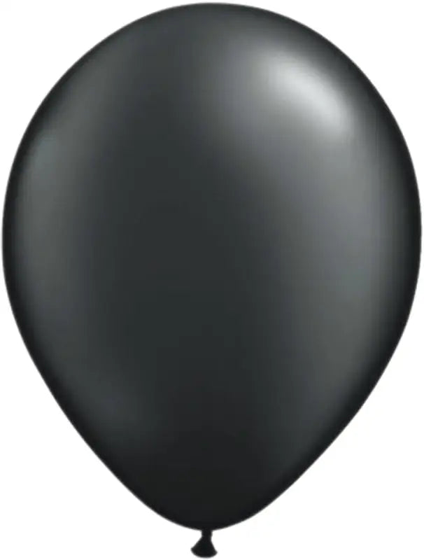 Black Metallic Balloons 30cm - 100 stycken - Latexballonger