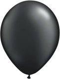 Black Metallic Balloons 30cm - 100 stycken - Latexballonger