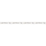 Bokstavs banner - ’happy birthday’ - stripetastic - 1,7 m