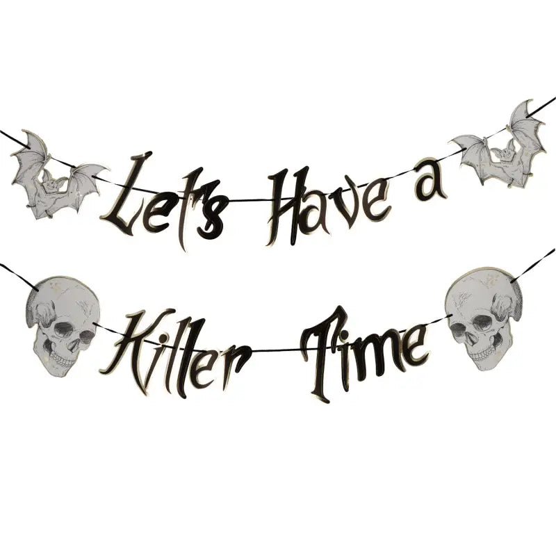 Bokstavsbanderollset - läskiga kuriosa - 1 meter