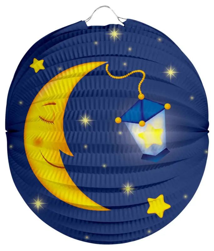 Bollampa Måne - 22cm - Lykta