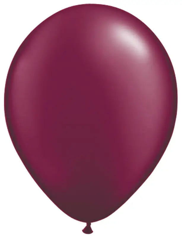 Bourgogne vinröda metallballonger - 10 st - Latexballonger