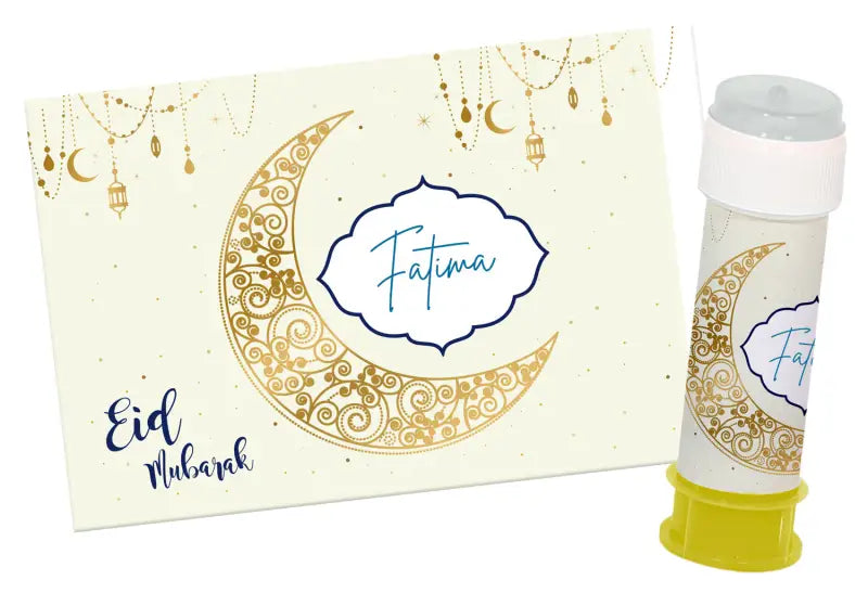 Bubbelklistermärken ’Eid Mubarak’ - 6 stycken - Bubbelklistermärken