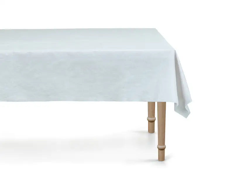 Disposable tablecloth 180x120 cm light blue