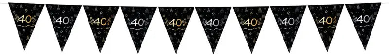 Flaggbanner - 40 - Shining Glam - 4 meter - Flaggbanner