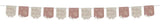 Flaggbanner - Blooming Baby Girl - 6 meter - Flaggbanner