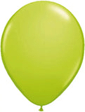 Äppelgröna Metallic Ballonger 30 cm - 50-pack - Ballong