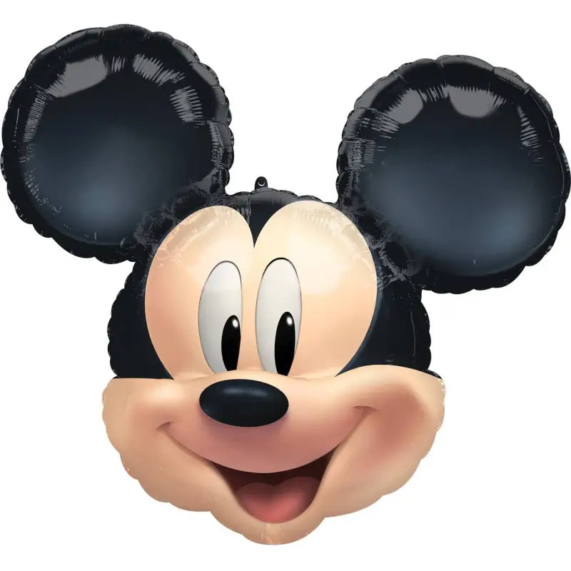Foil balloon - shape - mickey mouse head - 63 x 55 cm