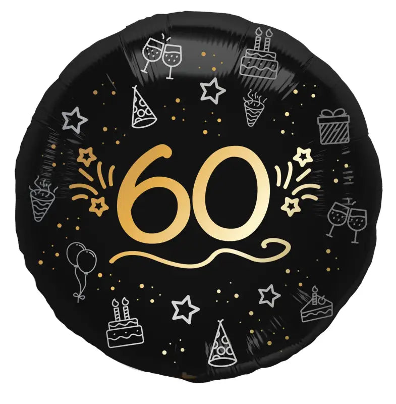 Folieballong - ’60’’ - Shining Glam - 45 cm - Folieballong