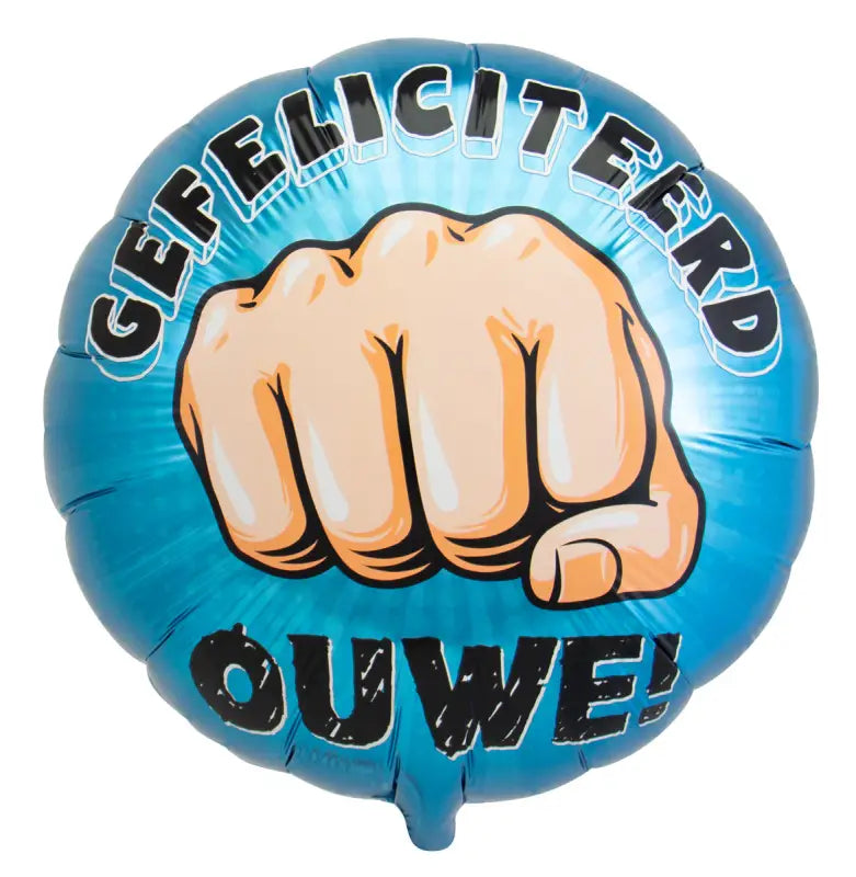 Folieballong ’Grattis oldie’ - 45cm - Folieballong