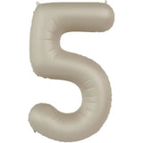Foliebalong siffra 5 - creamy latte - ultra matt - 86 cm