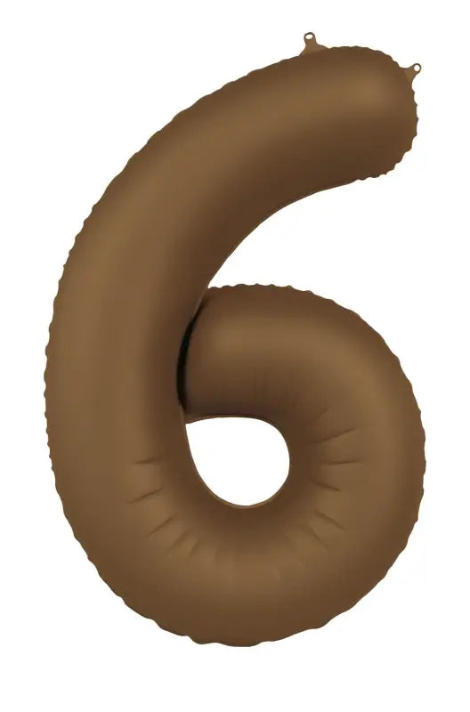 Foliebalong Siffra 6 - Choklad Brun - Ultra Matt - 86 cm - Foliebalong
