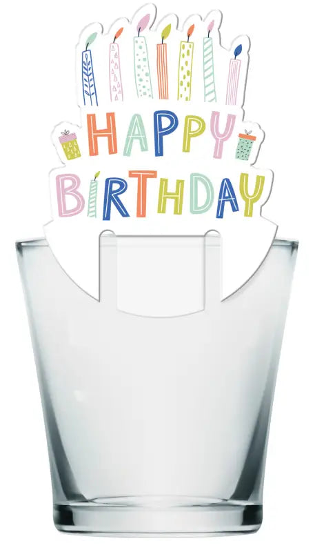 Glasmarkörer Party Green - 6 stycken - Glasmarkörer