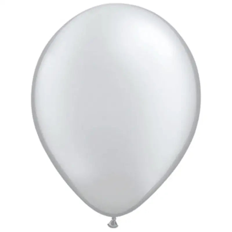 Silvermetalliska ballonger 13cm - 20 stycken - Ballong