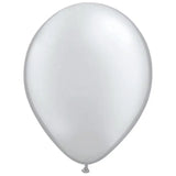 Silvermetalliska ballonger 13cm - 20 stycken - Ballong