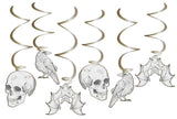 Hängdekoration - creepy curiosities - 6 stycken