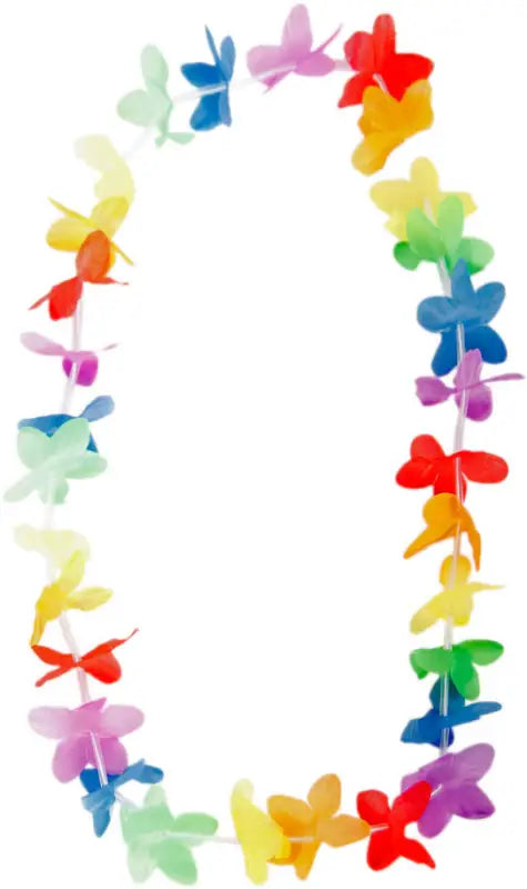 Hawaii krans regnbågens färger