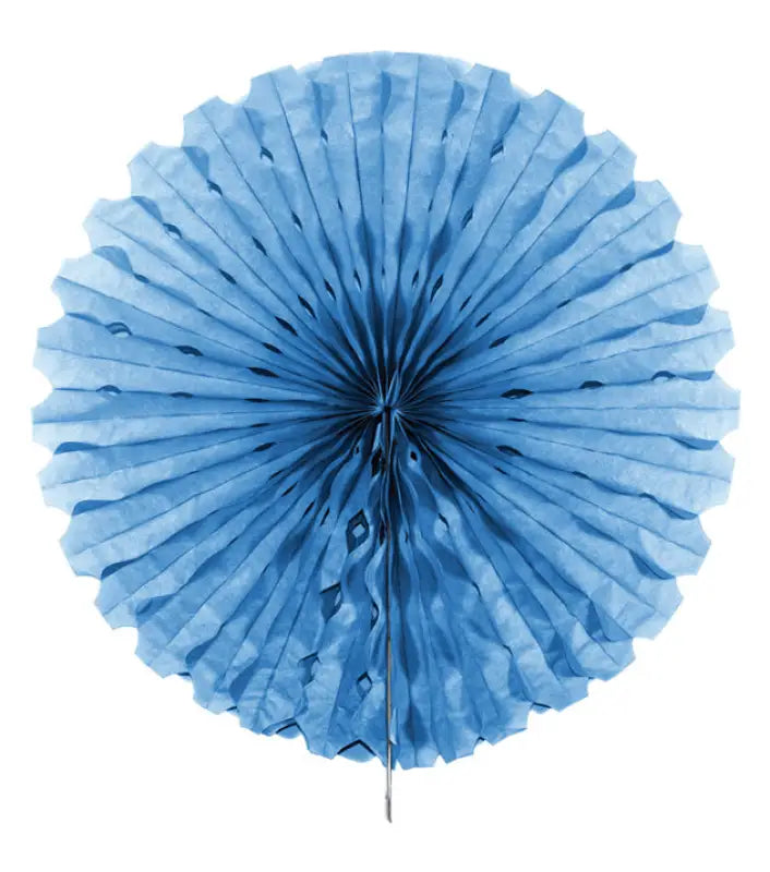 Honeycomb fan baby blue - 45 cm