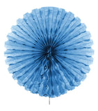 Honeycomb fan baby blue - 45 cm