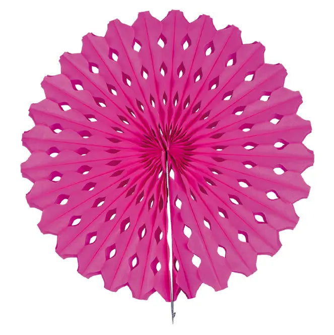 Honeycomb Fan Dark Pink - 45cm - Honeycombs