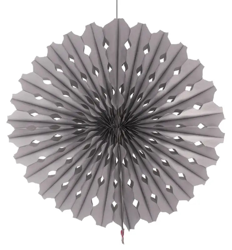 Honeycomb Fan Silver - 45cm - Honeycombs