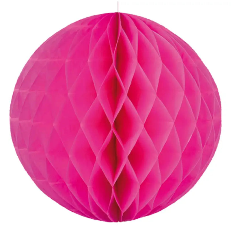 Honeycomb Large Round Dark Pink - 50 cm - Honeycombs