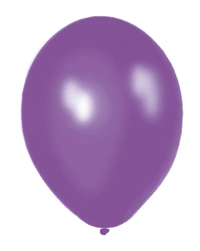 Lila metallballonger 30cm - 100 stycken - Latexballonger