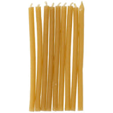 Ljus - bivax - 10 cm - 24 stycken