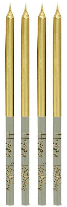 Ljus Golden Dawn 15 cm - 16 stycken - Ljus