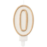 Ljus Simply Chique Gold Siffra - 9 cm - Ljus