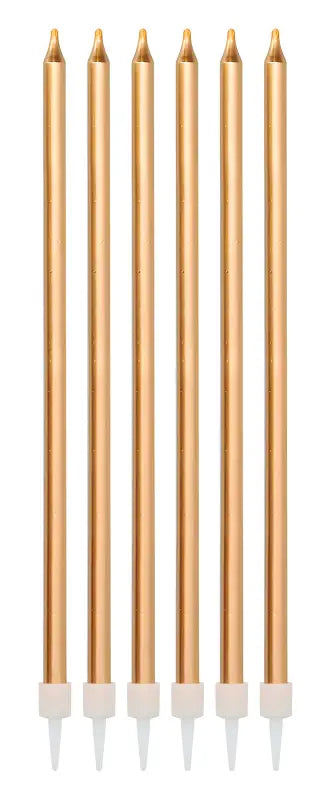 Ljusuppsättning Brons Metallic 15cm - 16 st - Ljusuppsättning