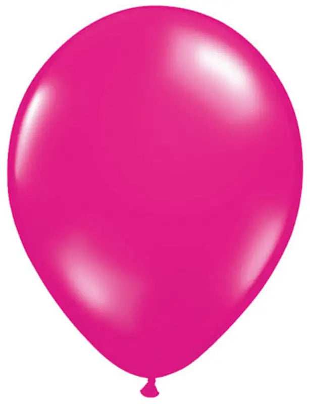 Magenta Metallic Balloons 30cm - 10 stycken - Latexballonger