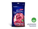 Metallic strong ballonger hot pink 100-pack