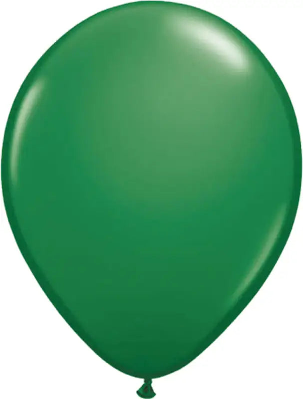 Mörkgröna ballonger 30 cm - 10 st - Latexballonger