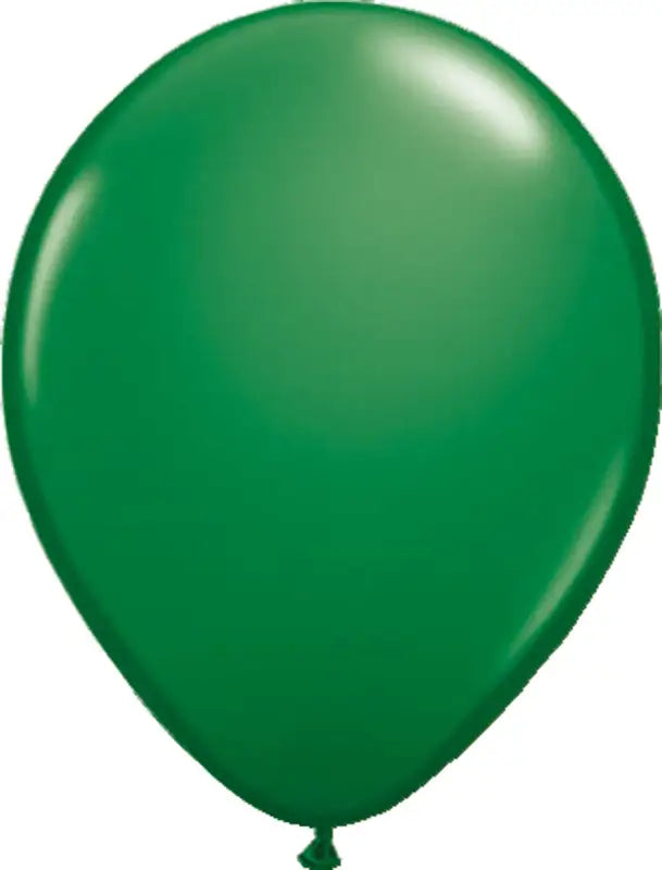 Mörkgröna metallballonger 30cm - 100 stycken