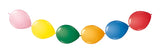 Multicolor Balloon Garland - Button Balloons - 3 meter - Latexballonger