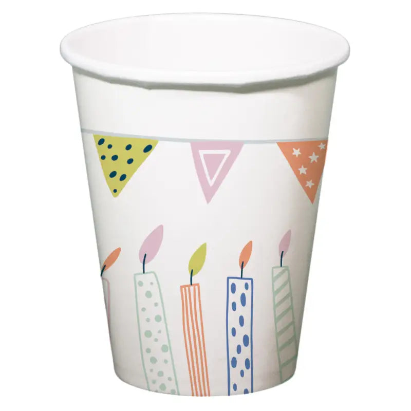 Pappersmug - Party Green - 250 ml - 10 stycken - Pappersmuggar