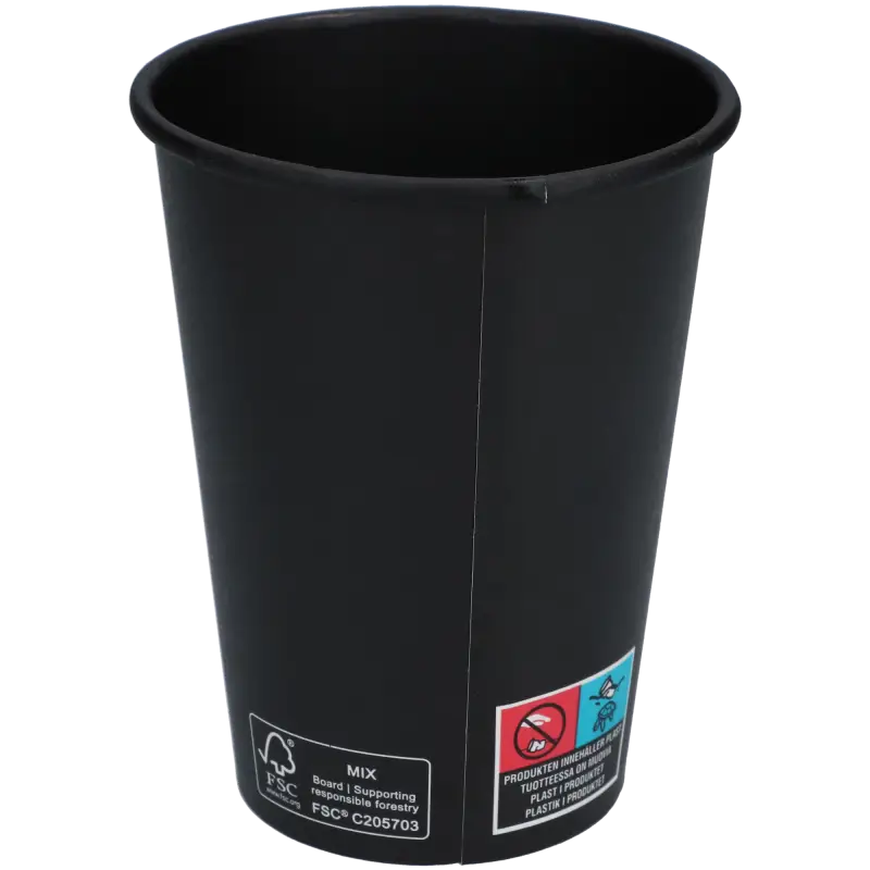 Pappersmugg onyx 36cl 6-pack