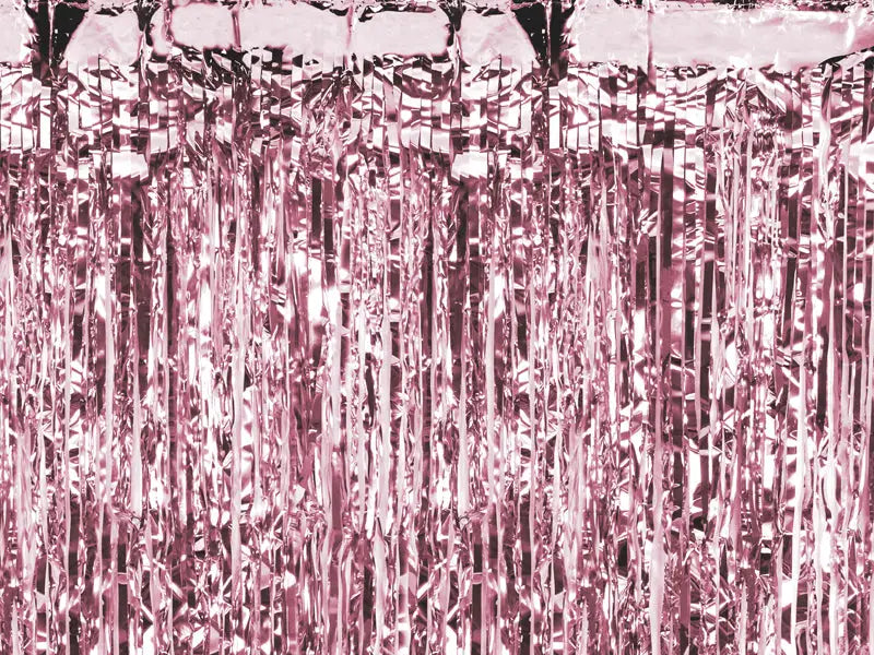 Party curtain rose gold 100x200cm