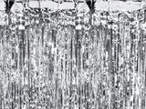 Party curtain silver 100x200cm
